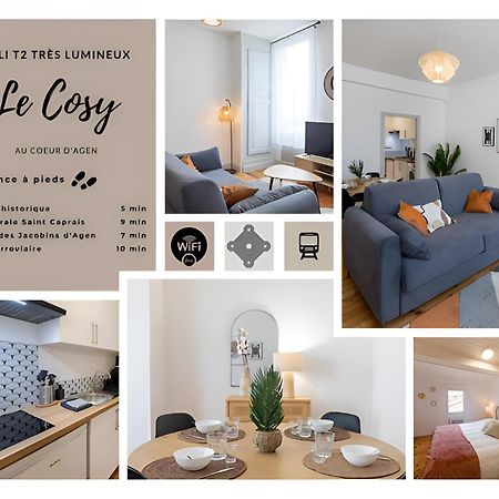 Le Cosy Magnifique T2 Neuf Centre Ville Gare 800 M Agen Bagian luar foto